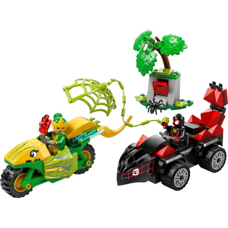 LEGO---Spidey---Perseguicao-com-Veiculos-de-Dinossauro-de-Spin-e-Electro---11198-2