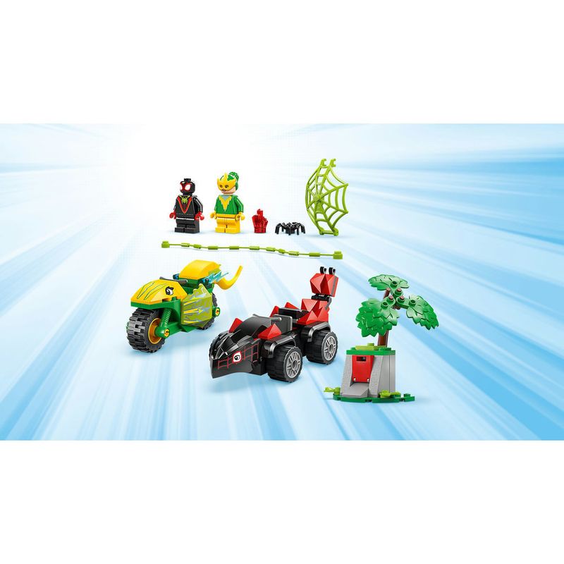 LEGO---Spidey---Perseguicao-com-Veiculos-de-Dinossauro-de-Spin-e-Electro---11198-14