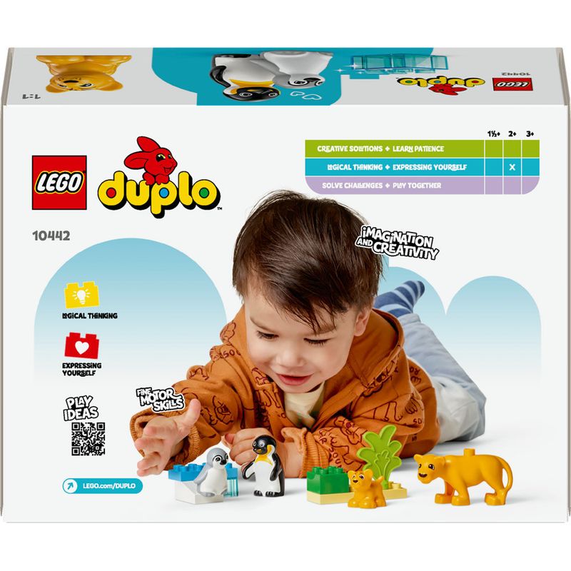 LEGO---DUPLO-Town---Familias-de-Animais-Selvagens--Pinguins-e-Leoes---10442-6