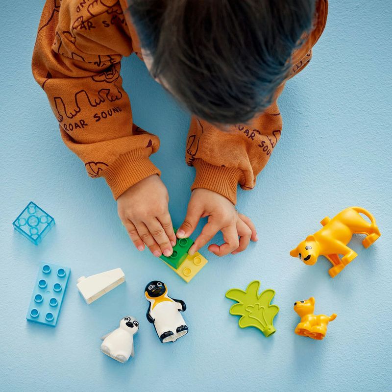 LEGO---DUPLO-Town---Familias-de-Animais-Selvagens--Pinguins-e-Leoes---10442-8