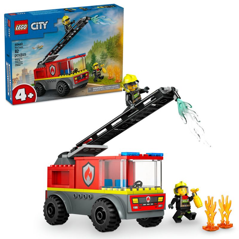 LEGO---City-Fire---Caminhao-dos-Bombeiros-com-Escada-de-Combate-ao-Fogo---60463-0