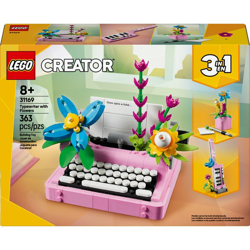 LEGO---Creator---Maquina-de-Escrever-com-Flores---31169-1