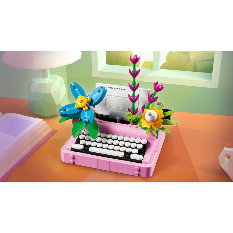 LEGO---Creator---Maquina-de-Escrever-com-Flores---31169-12