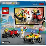 LEGO---City-Great-Vehicles---Pack-de-Carros-de-Corrida-Pizza-vs-Caminhao-dos-Bombeiros---60458-7