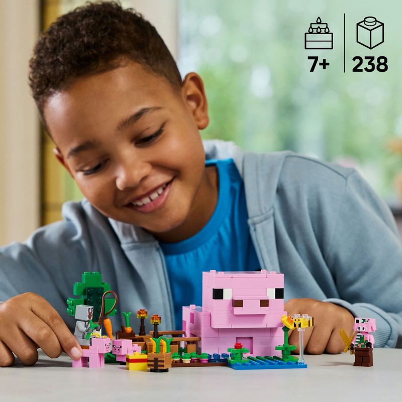 LEGO---Minecraft---A-Casa-Porco-Bebe---21268-7