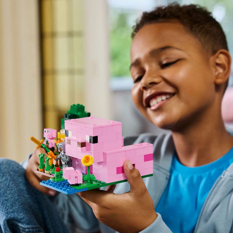 LEGO---Minecraft---A-Casa-Porco-Bebe---21268-10