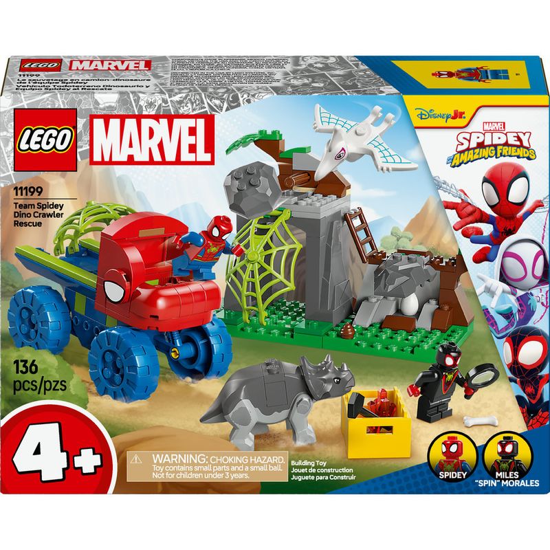 LEGO---Spidey---Resgate-com-Veiculo-Dinossauro-da-Equipe-Spidey---11199-1