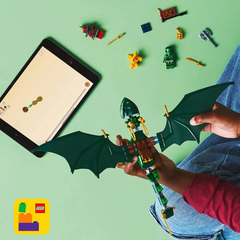 LEGO---Ninjago---Dragao-Verde-Florestal-do-Lloyd---71829-11