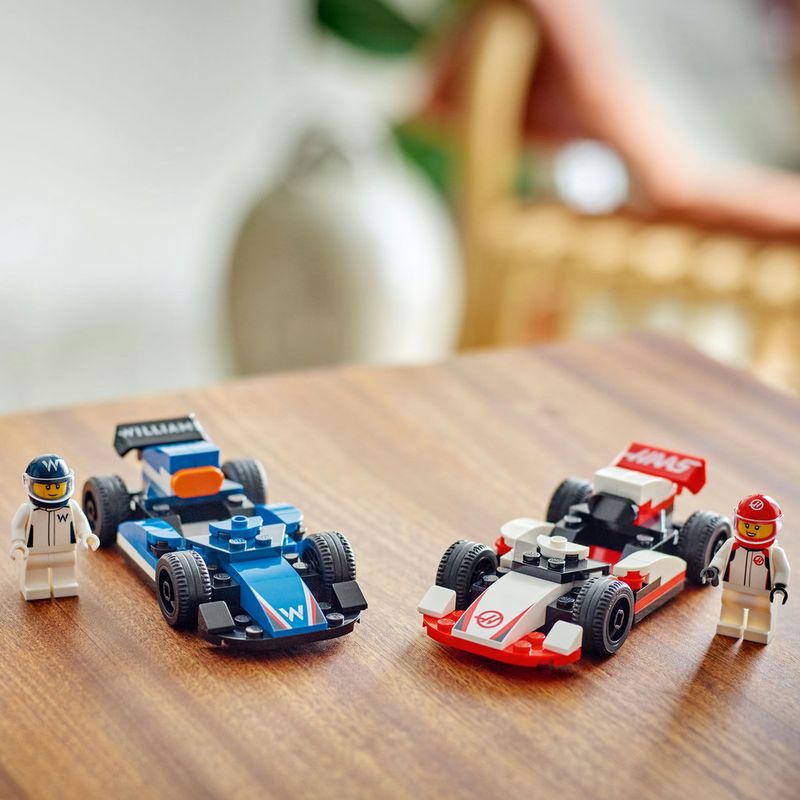 LEGO---City-Formula-1---Carros-de-Corrida-de-F1-da-Williams-Racing-e-Haas-F1---60464-4