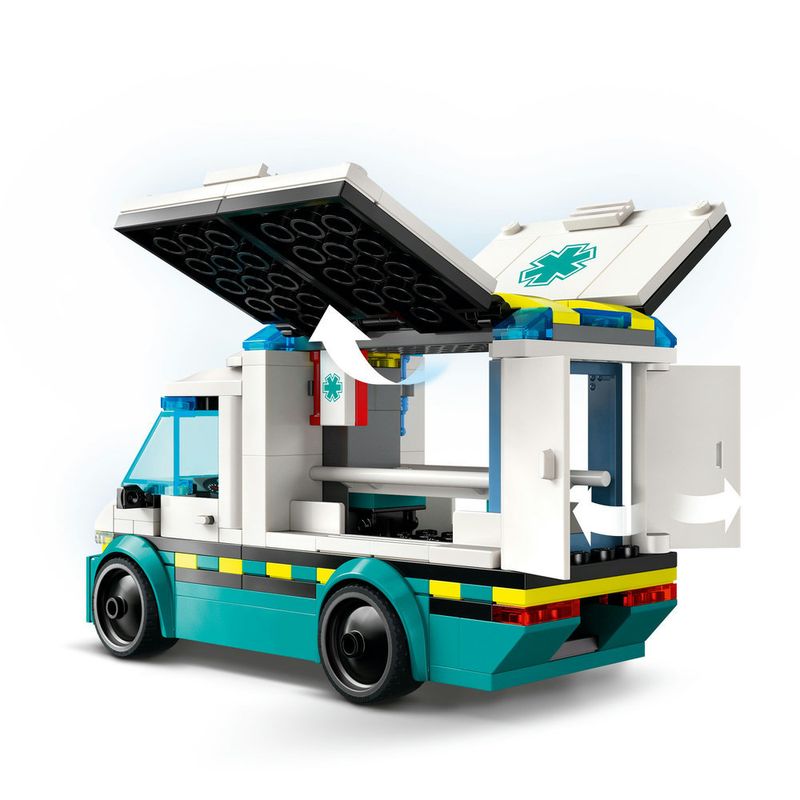 LEGO---City-Great-Vehicles---Ambulancia-de-Emergencia---60451-9