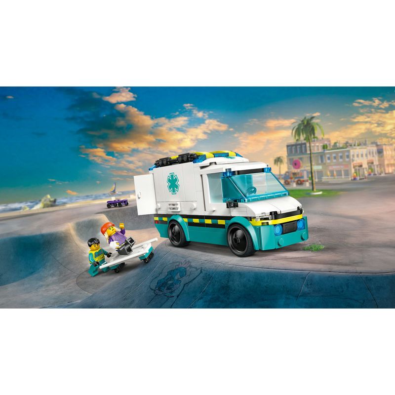 LEGO---City-Great-Vehicles---Ambulancia-de-Emergencia---60451-12