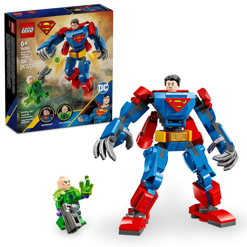 LEGO---Super-Heroes-DC---Robo-do-Superman-vs-Lex-Luthor---76302-0