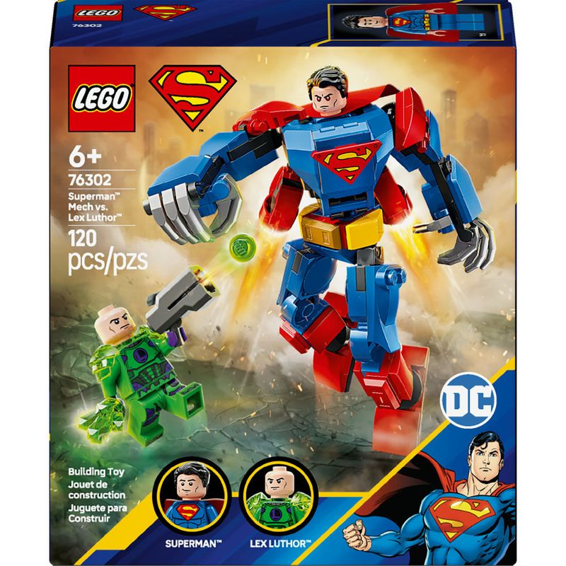 LEGO---Super-Heroes-DC---Robo-do-Superman-vs-Lex-Luthor---76302-1