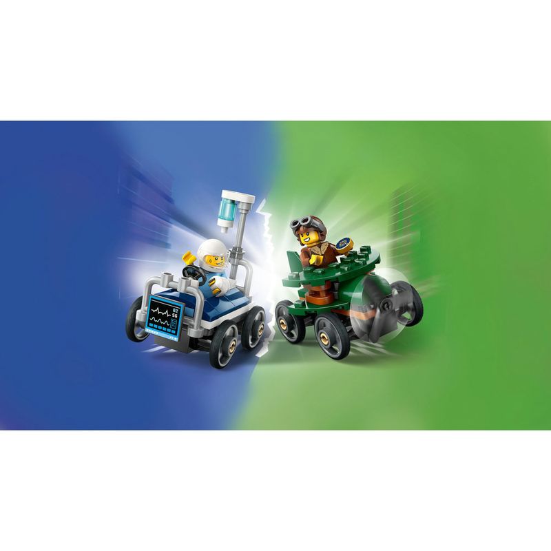 LEGO---City-Great-Vehicles---Pack-de-Carros-de-Corrida-Aviao-vs-Leito-de-Hospital---60459-14