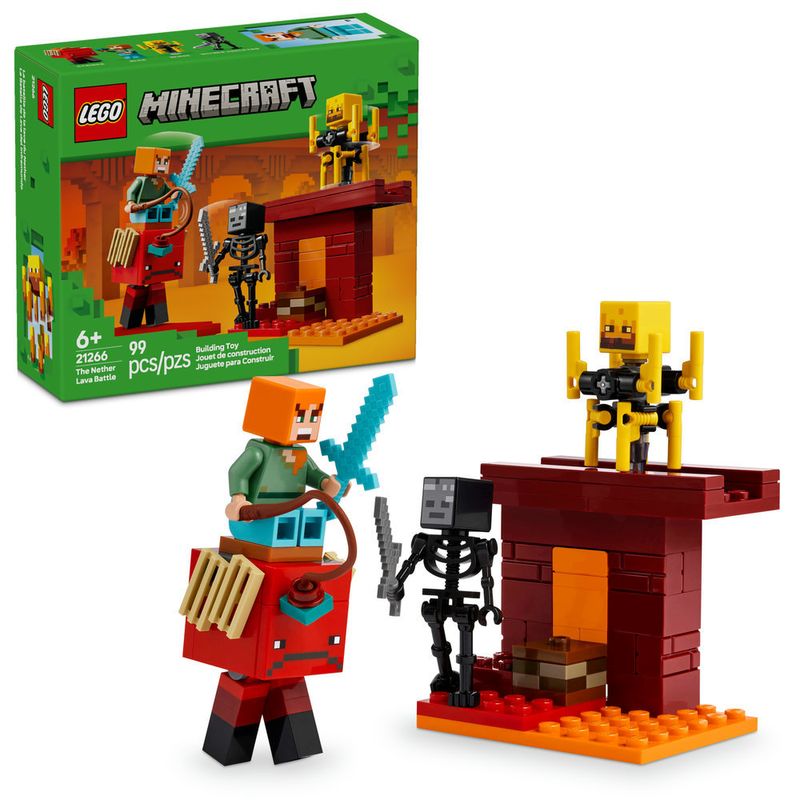 LEGO---Minecraft---A-Batalha-de-Lava-no-Nether---21266-0