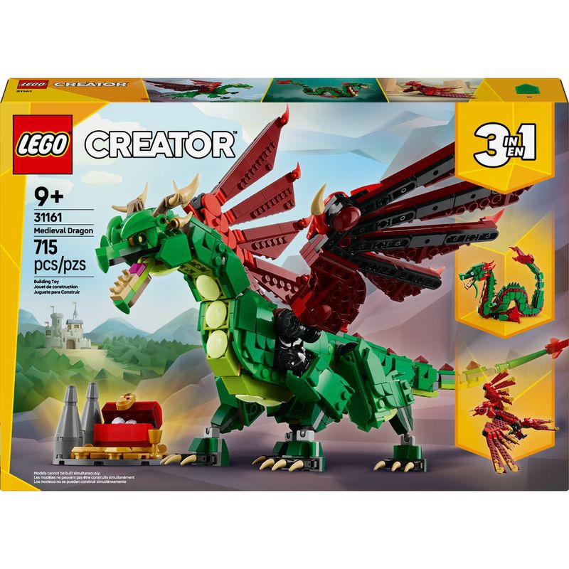 LEGO---Creator---Dragao-Medieval---31161-1