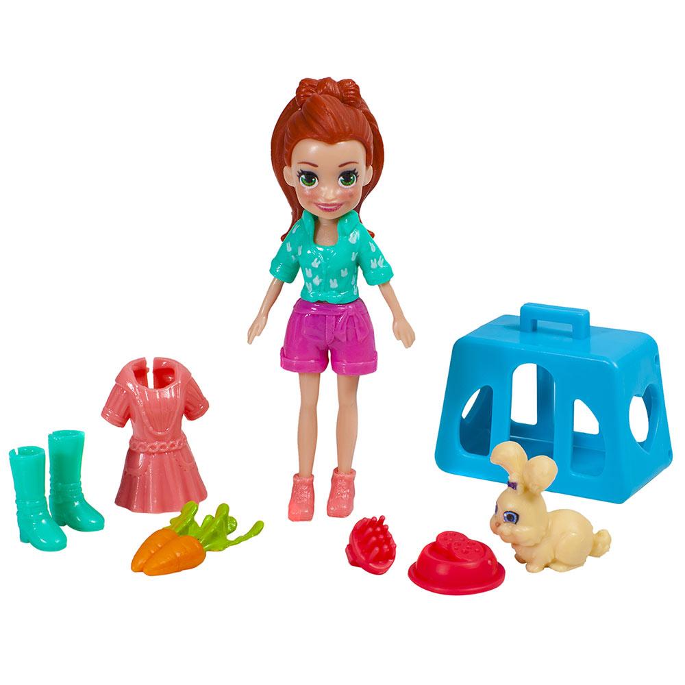 Polly Pocket! Sort Boneca com Bichinho Mattel : .com.br: Brinquedos e  Jogos