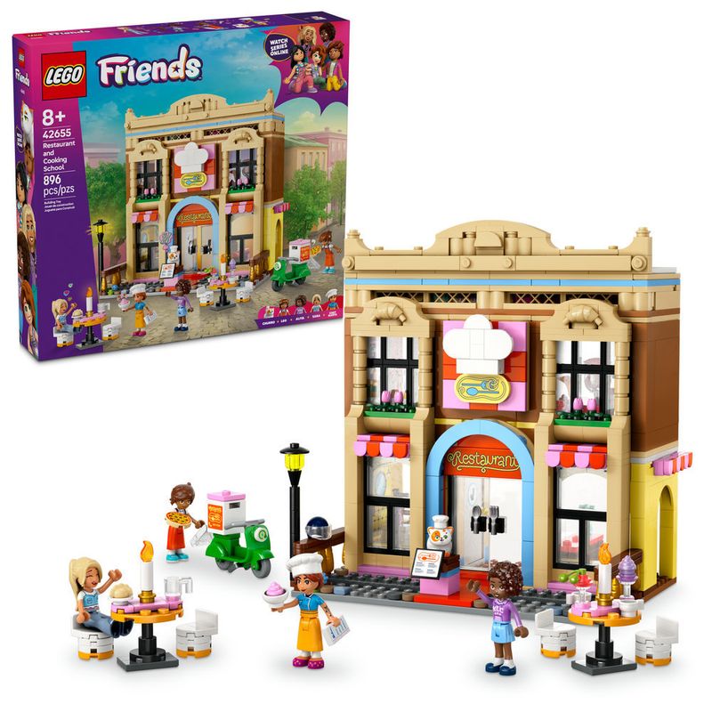 LEGO---LEGO-Friends---Restaurante-e-Escola-de-Culinaria---42655-0