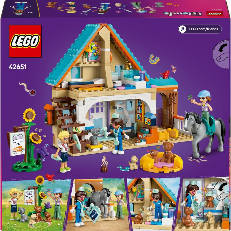 LEGO---LEGO-Friends---Clinica-Veterinaria-de-Cavalos-e-Animais-de-Estimacao---42651-6