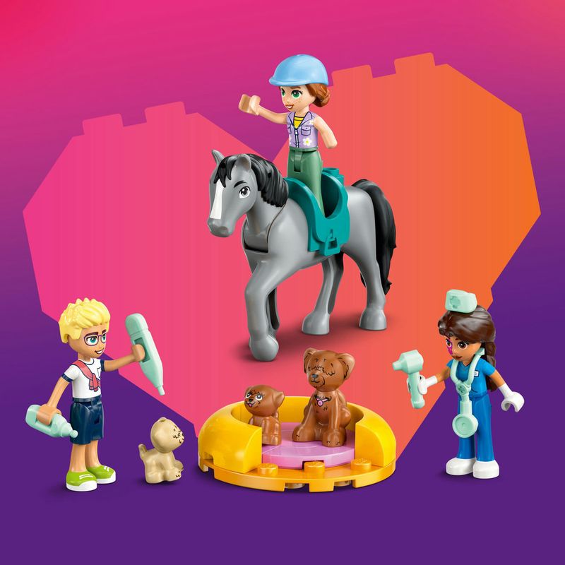 LEGO---LEGO-Friends---Clinica-Veterinaria-de-Cavalos-e-Animais-de-Estimacao---42651-9