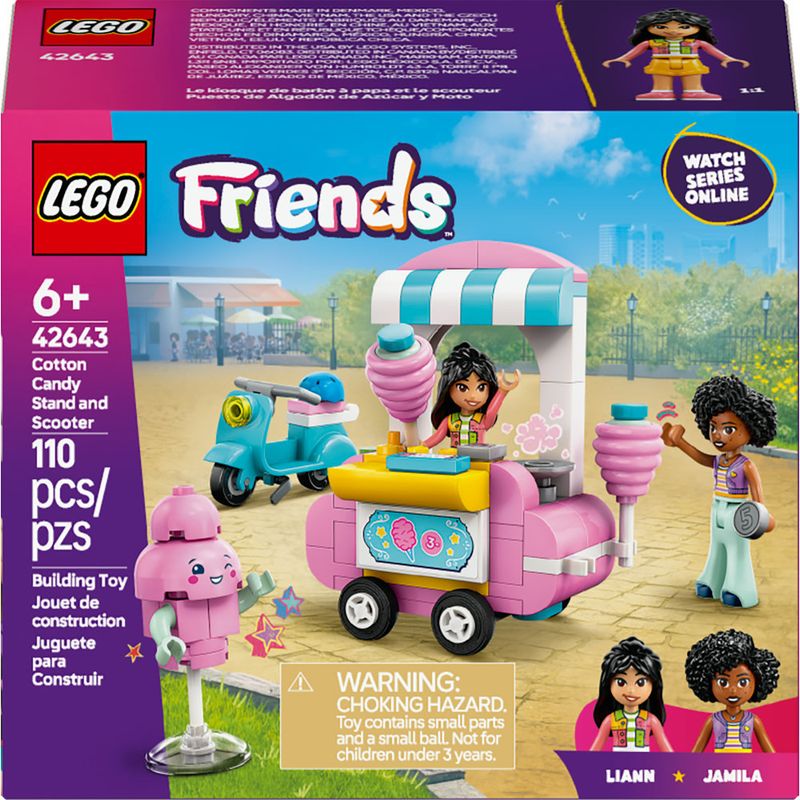 LEGO---LEGO-Friends---Barraca-de-Algodao-doce-e-Motocicleta---42643-2