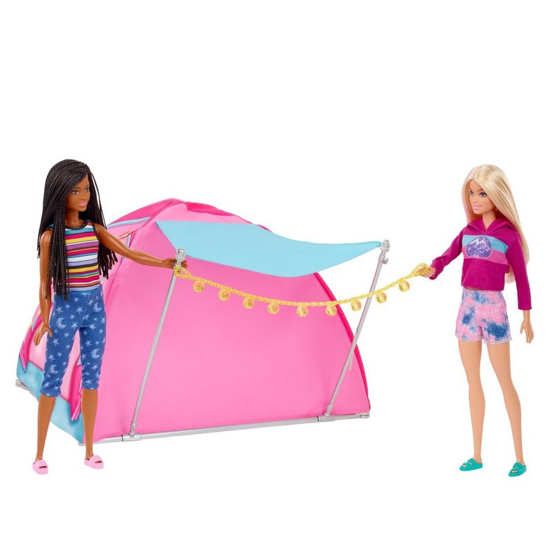 Playset-Figuras-e-Acessorios---Barbie---Acampamento----Rosa---Mattel-4