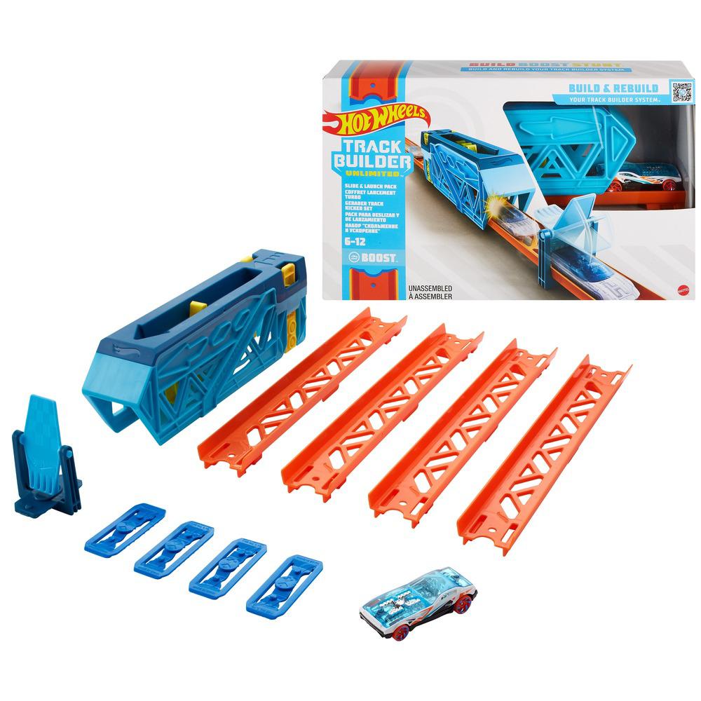 Pista Hot Wheels Track Builder Pista de Impulso Mattel