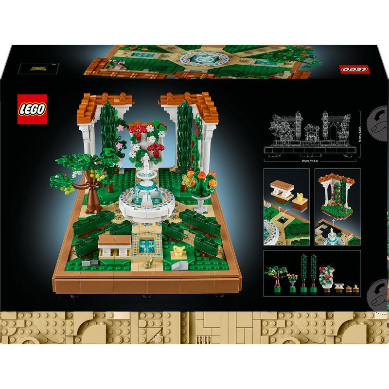 LEGO---Icons---Jardim-com-Fonte---10359-6