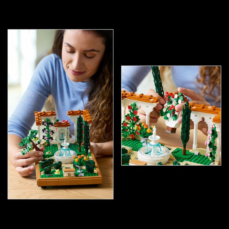 LEGO---Icons---Jardim-com-Fonte---10359-11