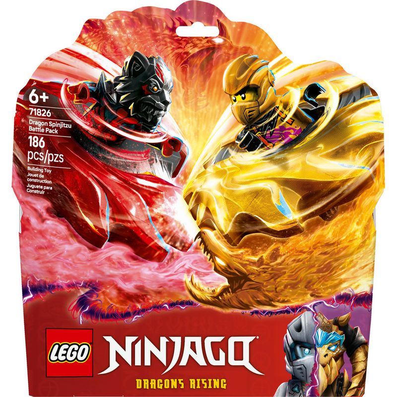 LEGO---Ninjago---Pack-de-Combate-do-Spinjitzu-de-Dragao---71826-1