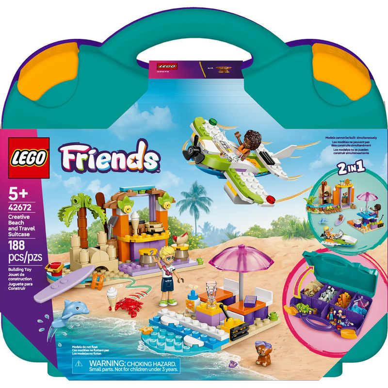 LEGO---LEGO-Friends---Praia-Criativa-e-Mala-de-Viagem---42672-1