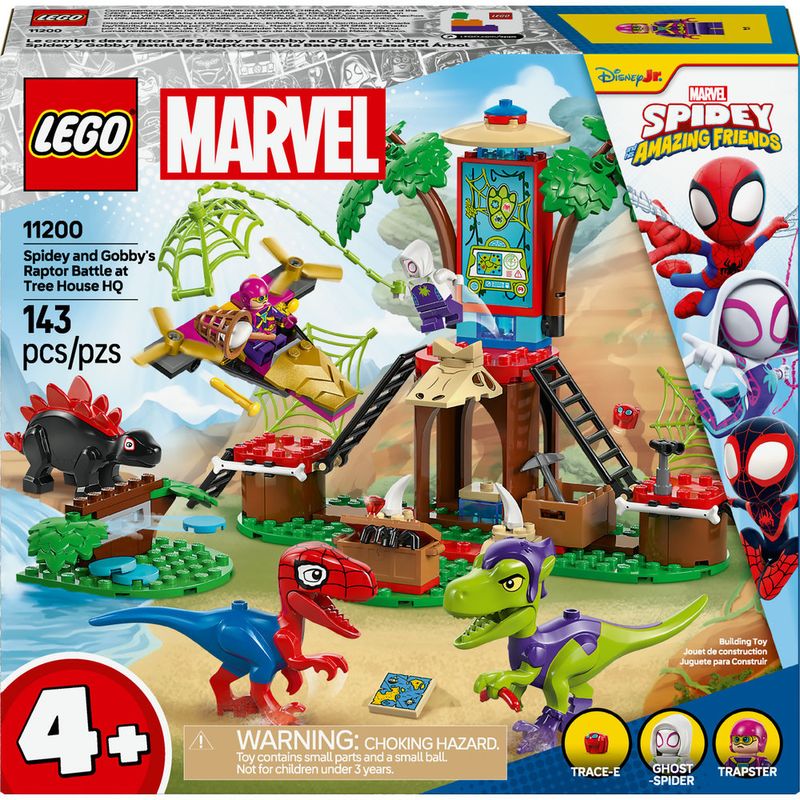 LEGO---Spidey---Batalha-de-Raptors-de-Spidey-e-Gobby-no-QG-da-Casa-da-Arvore---11200-1