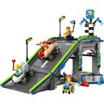 LEGO---City-Great-Vehicles---Sem-Limites--Pista-de-Rampa-para-Carros-de-Corrida---60460-2