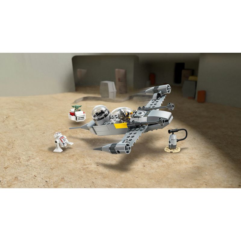LEGO---Star-Wars-TM---Starfighter-N-1-de-Mando-e-Grogu---75410-12