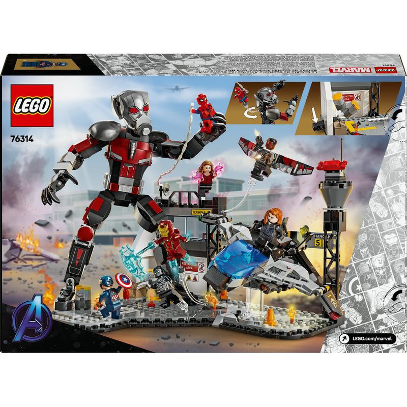 LEGO---Super-Heroes-Marvel---Acao-de-Batalha-de-Capitao-America--Guerra-Civil---76314-6