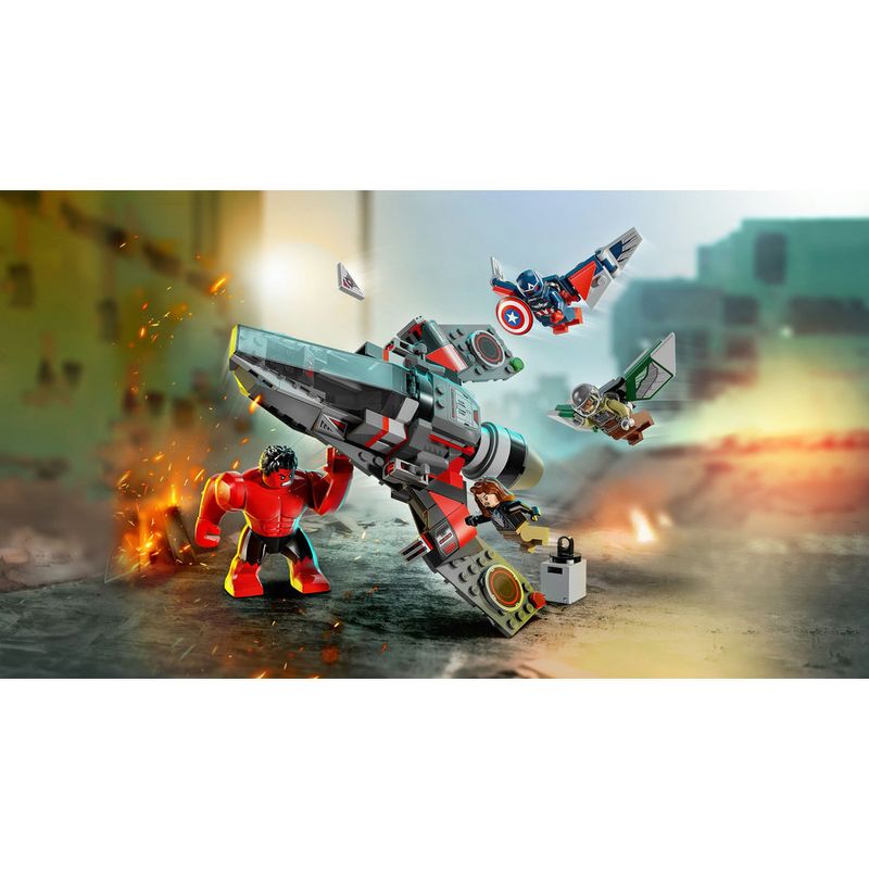 LEGO---Super-Heroes-Marvel---Batalha-do-Capitao-America-vs-Hulk-Vermelho---76292-14