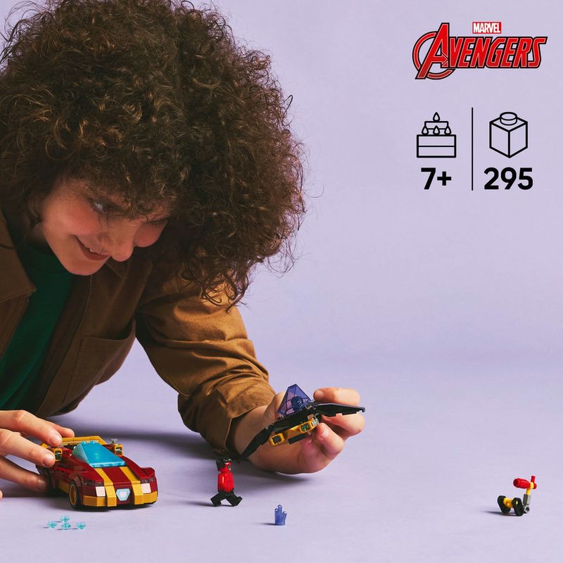 LEGO---Super-Heroes-Marvel---Carro-do-Homem-de-Ferro-e-Pantera-Negra-vs-Hulk-Vermelho---76310-7