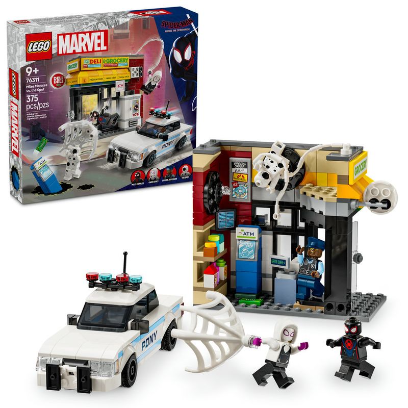 LEGO---Super-Heroes-Marvel---Aranhaverso--Miles-Morales-vs-Spot---76311-0