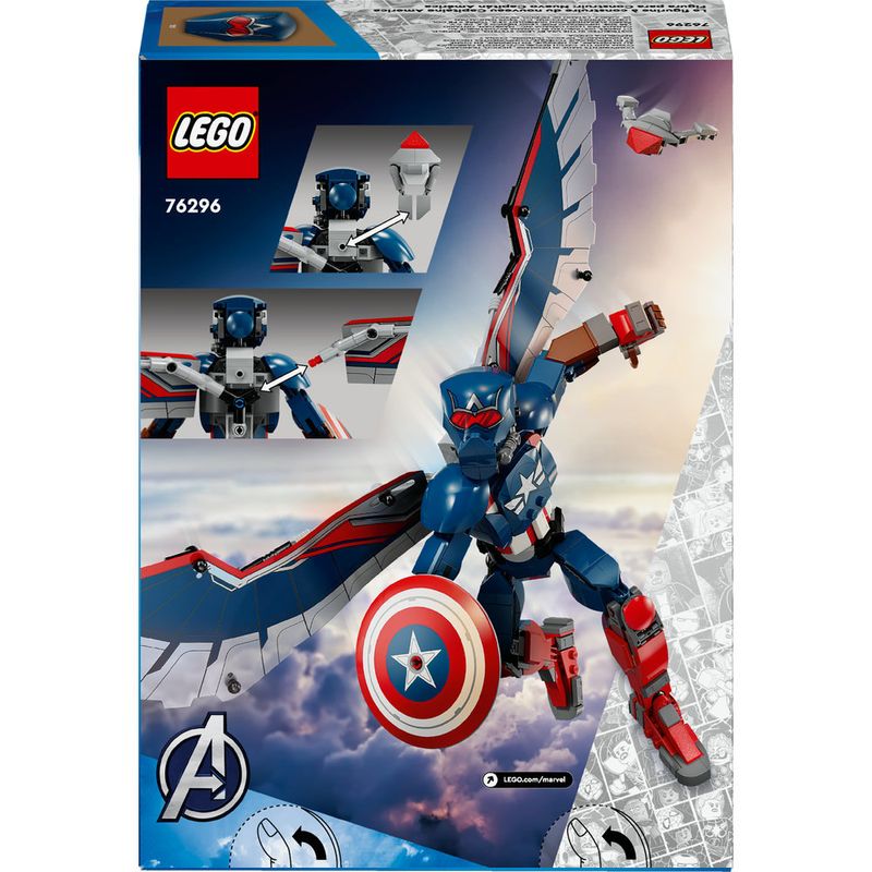 LEGO---Super-Heroes-Marvel---Figura-de-Construcao-do-Novo-Capitao-America---76296-6