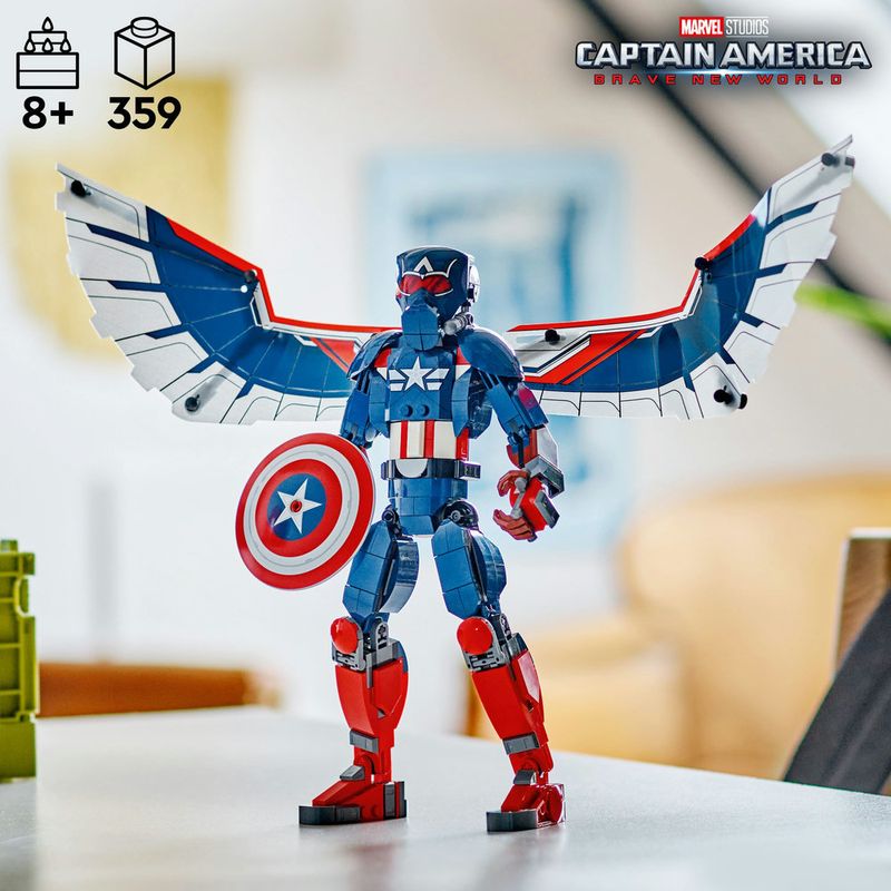LEGO---Super-Heroes-Marvel---Figura-de-Construcao-do-Novo-Capitao-America---76296-7