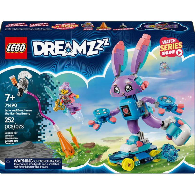 Confira LEGO - DREAMZzz - Izzie e Bunchurro, o Coelho Gamer