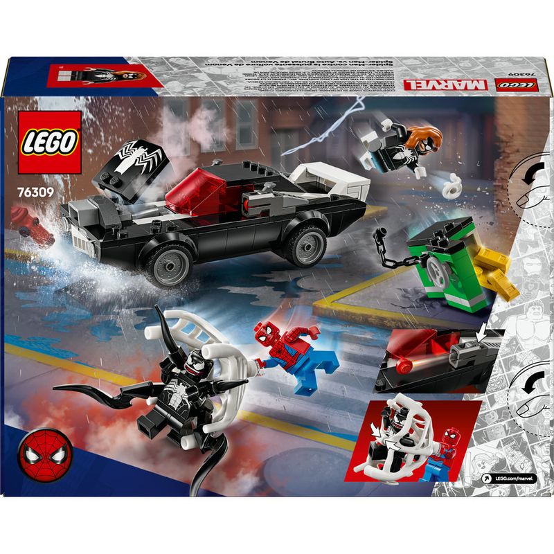 LEGO---Super-Heroes-Marvel---Homem-Aranha-vs-Carro-Musculado-do-Venom---76309-6