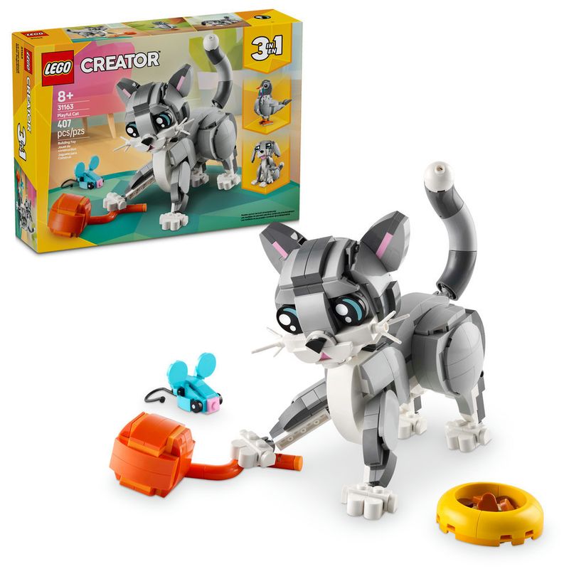 LEGO---LEGO-Creator---Gato-Brincalhao---31163-0