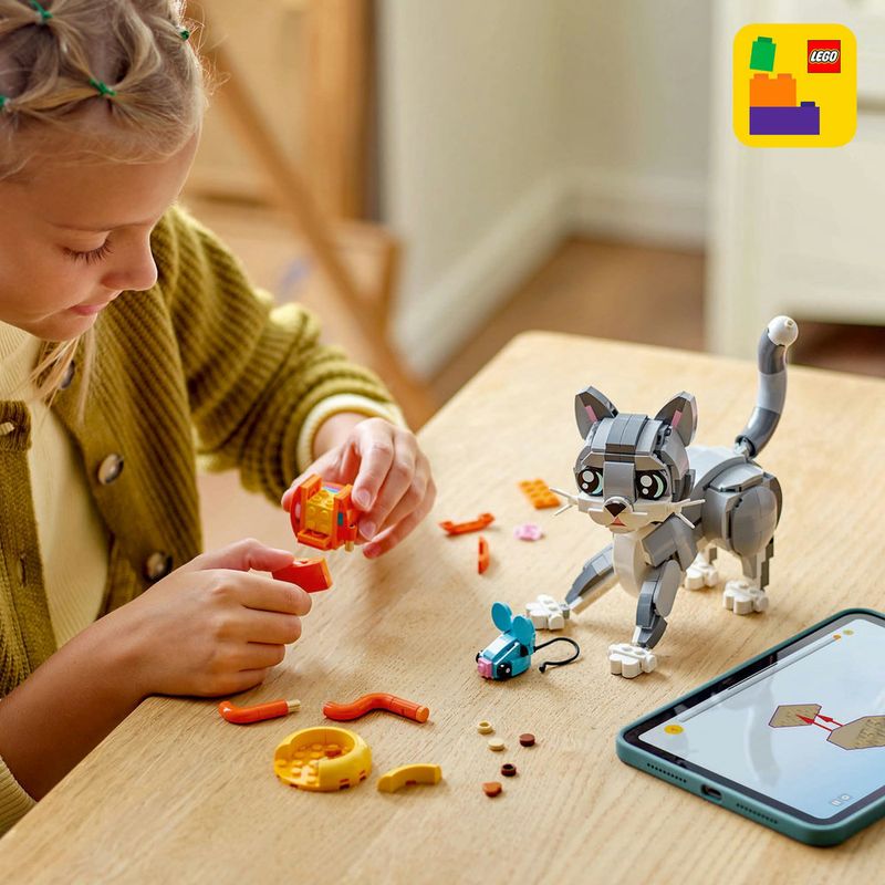 LEGO---LEGO-Creator---Gato-Brincalhao---31163-11
