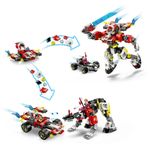 LEGO---DREAMZzz---Tigre-Robo-do-Cooper-e-Carro-Hot-Rod-de-Zero---71497-8
