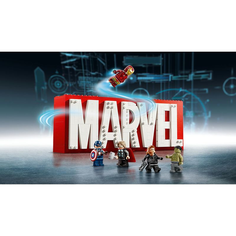 LEGO---Super-Heroes-Marvel---Logo-e-Minifiguras-da-Marvel---76313-13