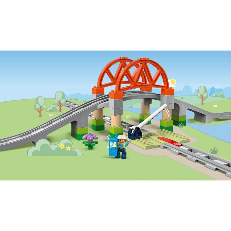 LEGO---DUPLO-Town---Pacote-de-Expansao-de-Ponte-e-Trilhos-de-Trem---10426-12