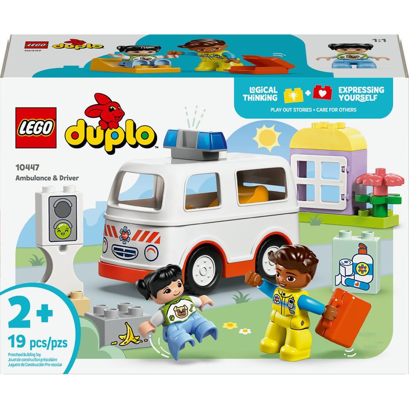 LEGO---Duplo-Town---Ambulancia-e-Motorista---10447-1