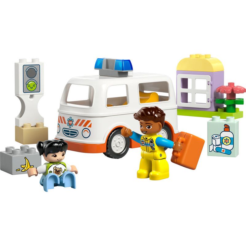 LEGO---Duplo-Town---Ambulancia-e-Motorista---10447-2