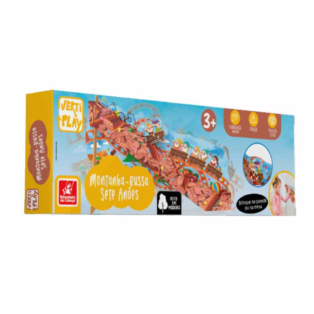 Montanha Russa Sete Anões - 2723 - Brincadeira De Criança - Ri Happy